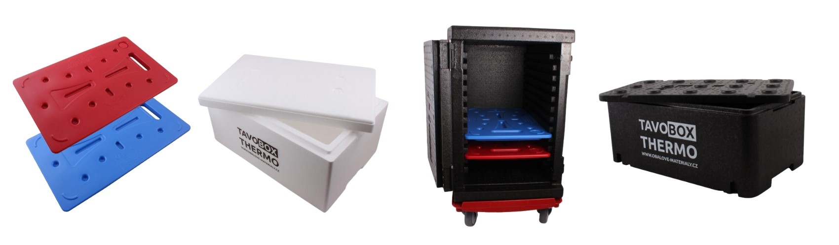 chladící vložky a termoboxy