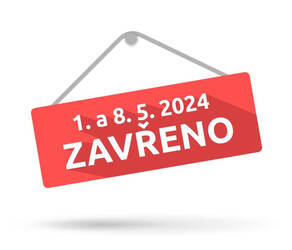 Během květnových státních svátků bude zavřeno