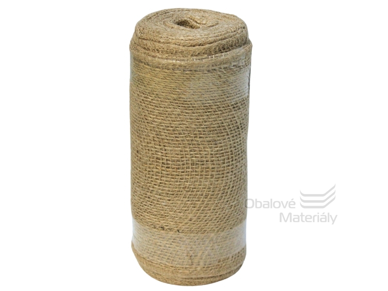 Jutová stuha přírodní 20 cm