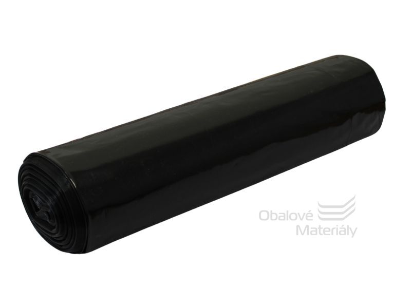 Pytle na odpad LDPE 120l, 70*110 cm, typ 60, role 25 ks, černé