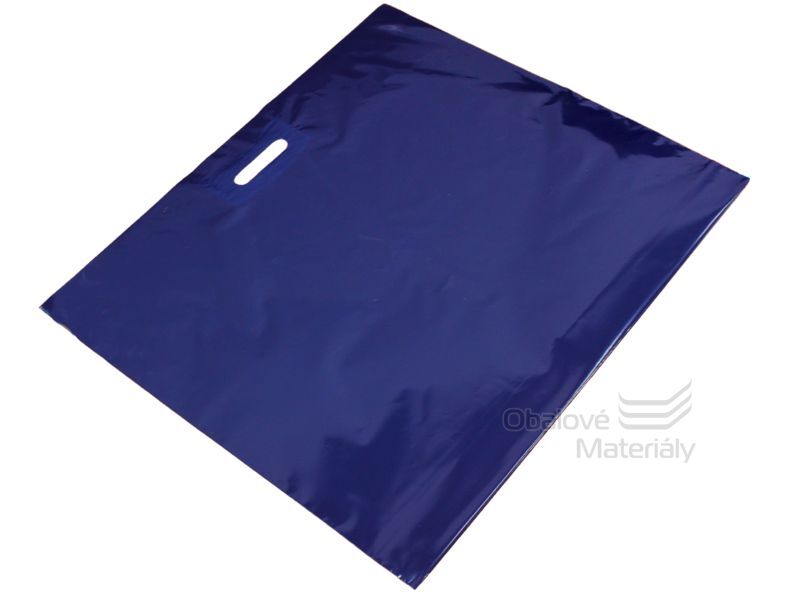 Taška LDPE 62*55 cm, 60 my, tm. modrá