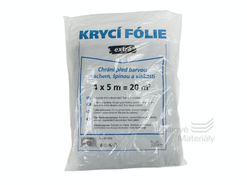Zakryvací fólie extra silná - balení
