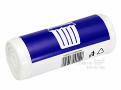 Odpadkové pytle HDPE 16l, 45*52cm, čiré, role 50 ks