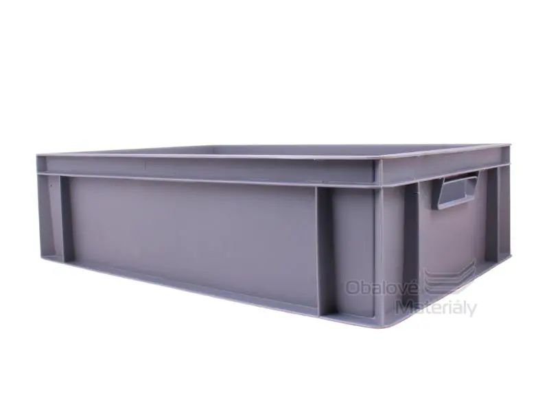 Plastový eurobox 600*400*175 mm, šedý
