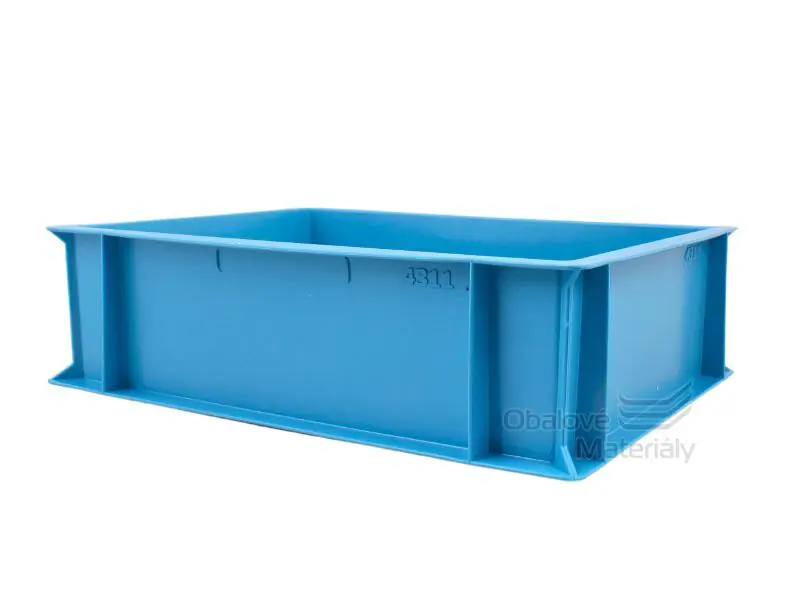 Plastový eurobox 400*300*118 mm, modrý
