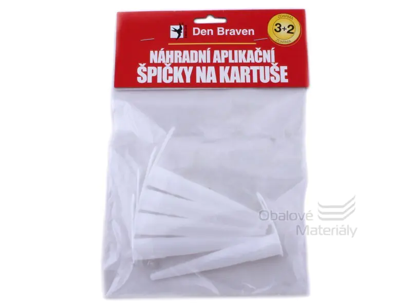 Náhradní aplikační špičky na kartuše 5 ks